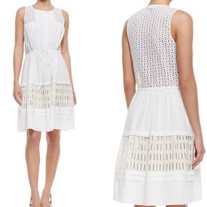 Rebecca Taylor Voile Eyelet Dress